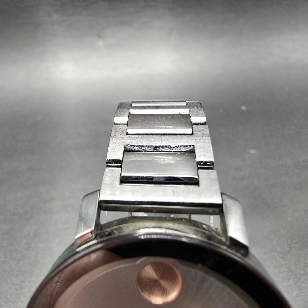 Movado Bold Evolution Watch Women 34mm Silver Dial Steel Round 3600821 New Batt4