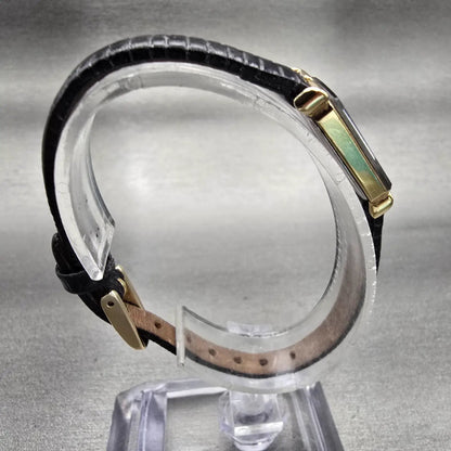 Citizen Elegance Watch Women 13mm Black Dial Gold Tone 5420-S21966 New Battery8