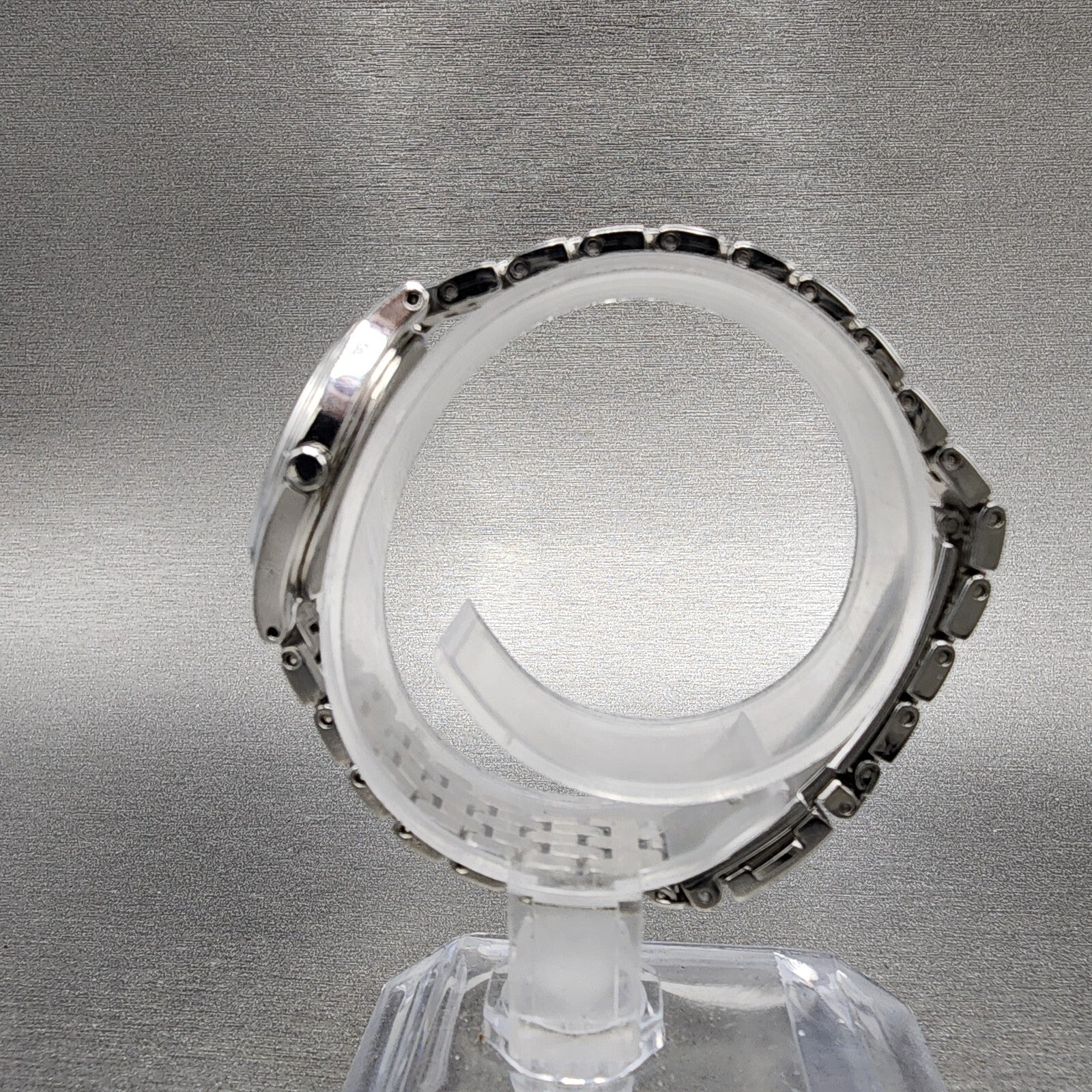 Seiko Solar Watch Women 20mm White Dial Steel Oval V1140AA0 PARTS7