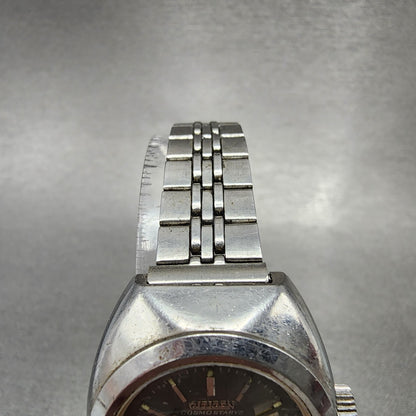 Citizen Cosmostar V2 Watch Women 27mm Gray Dial Silver Tone Date Automatic Runs5