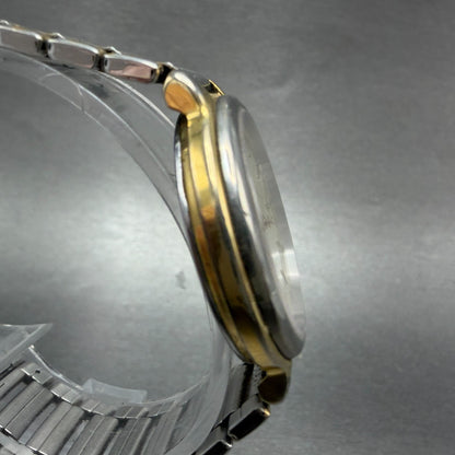 Seiko Avenue Watch Men 31mm Champagne Dial Two Tone Round 7N01-6F50 New Battery3