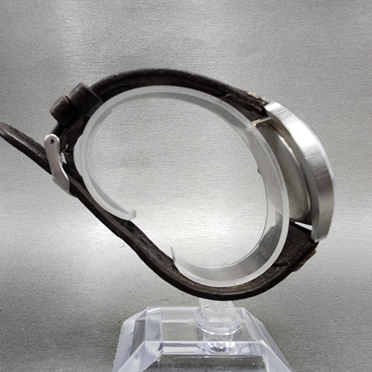 Timex Expedition Watch Men 39mm Gray Dial Silver Tone Date Round New Battery8