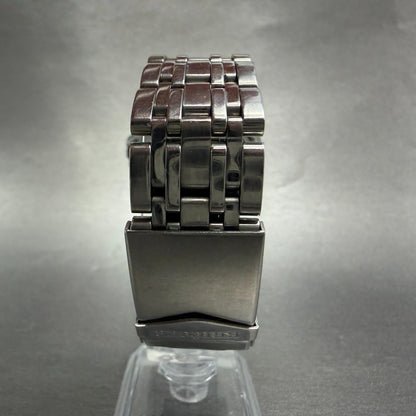 Krieger Automatic Watch Men 36mm Blue Dial Steel Date ETA 2892-2 PARTS8