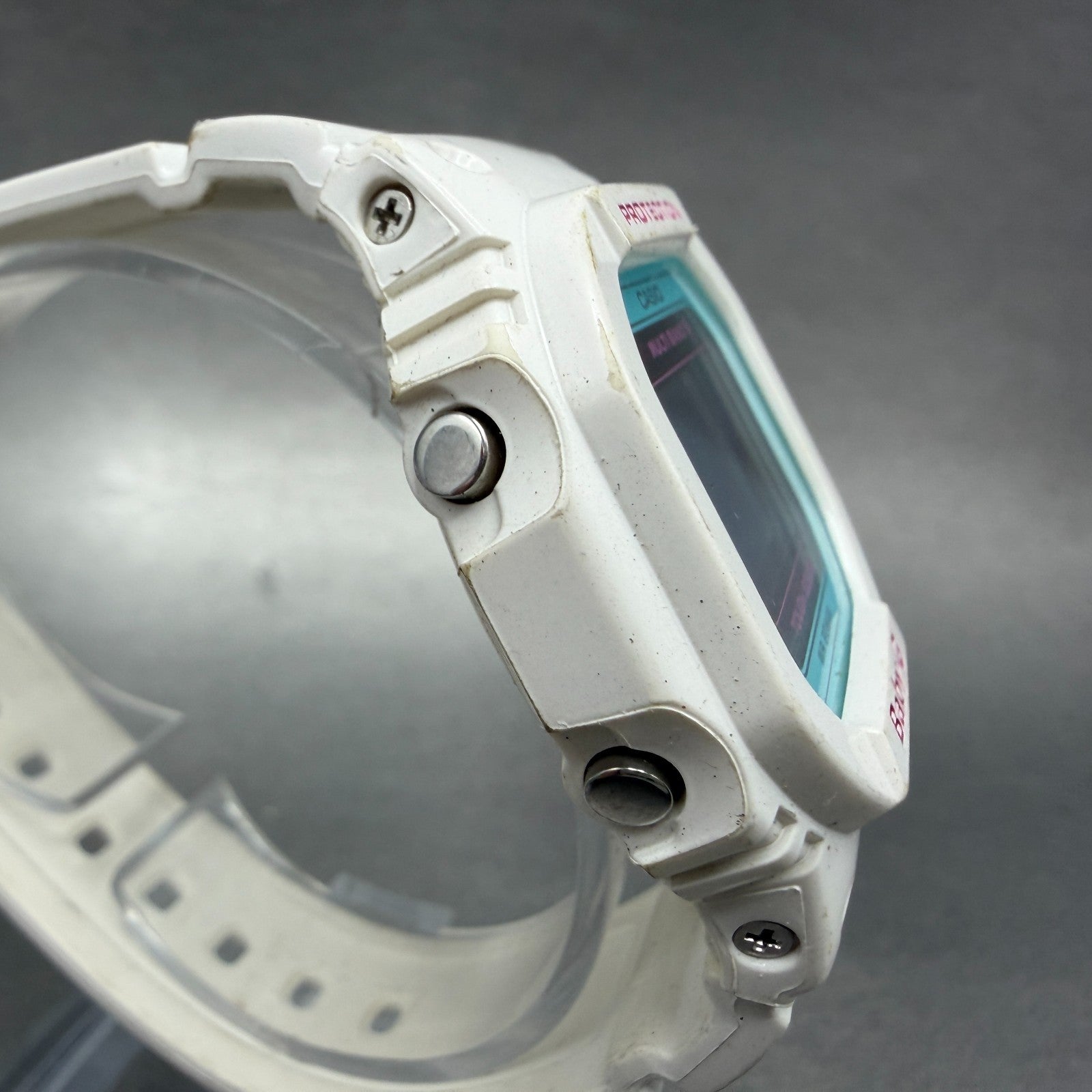 Casio baby-G BGD-5000 Watch Women 40mm Digital White Alarm Chrono Solar Works3