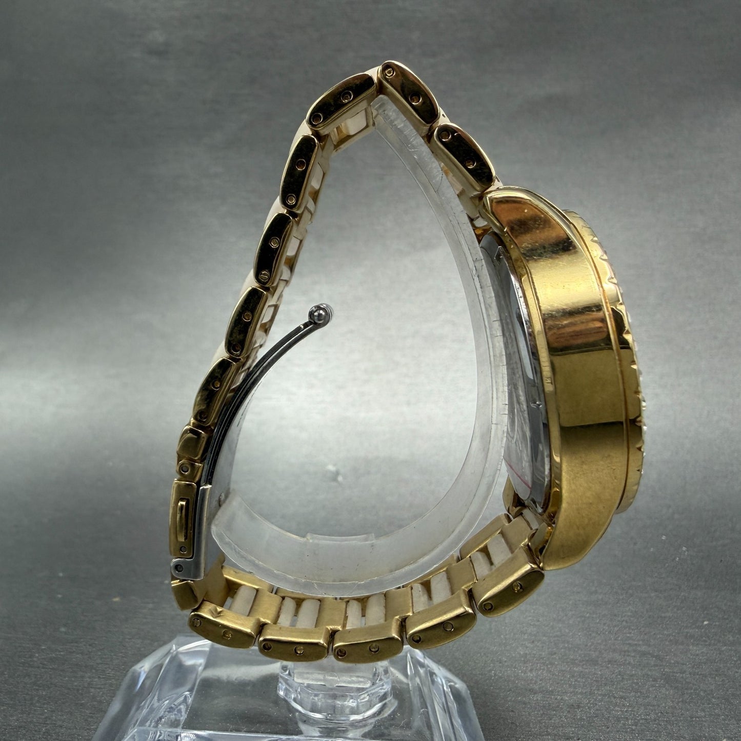 Invicta Angel Watch Women 38mm MOP Dial Gold Toe Daydate Round 29084 New Battery8