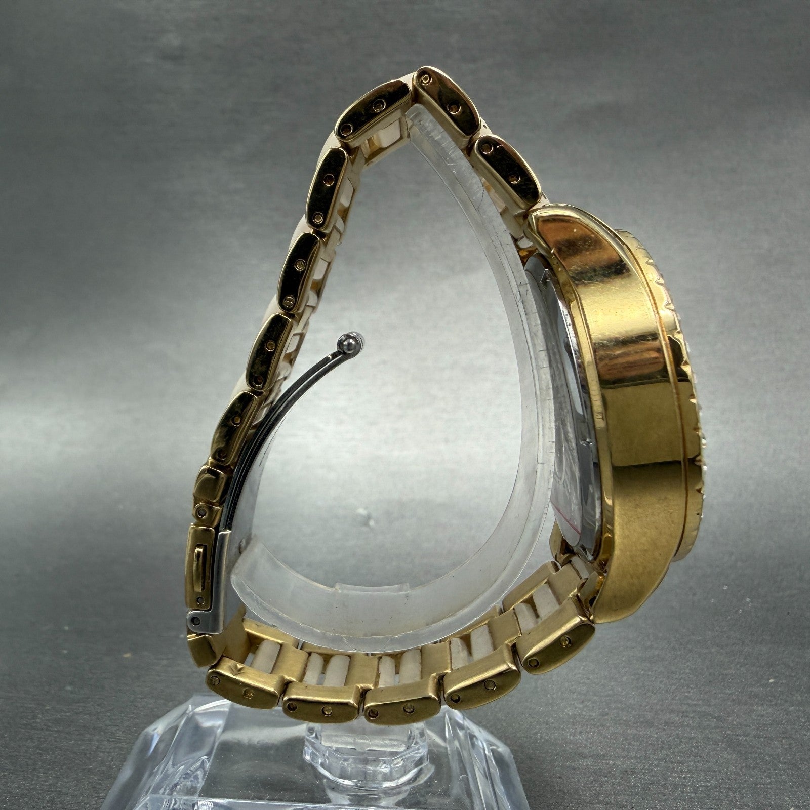 Invicta Angel Watch Women 38mm MOP Dial Gold Toe Daydate Round 29084 New Battery8