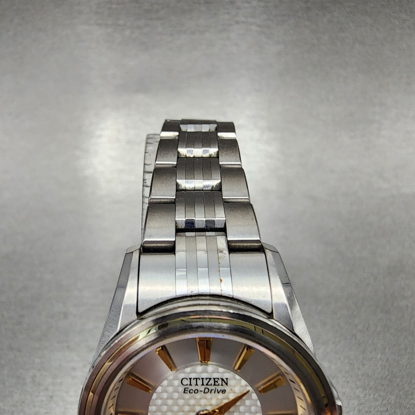Citizen EcoDrive Exceed Watch Women 27mm White Dial Titanium H331T011403 Runs4