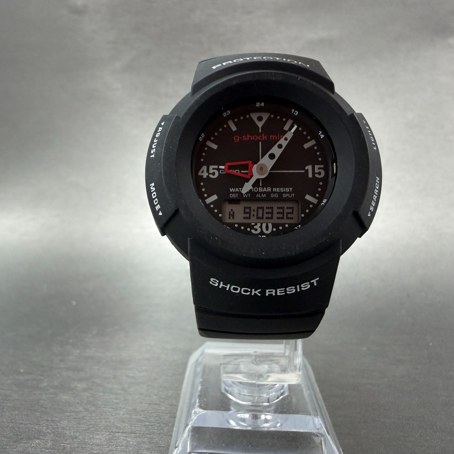 Casio  G-Shock Mini Watch Women 39mm Digital Black Alarm Chrono GMN-50 New Batt5
