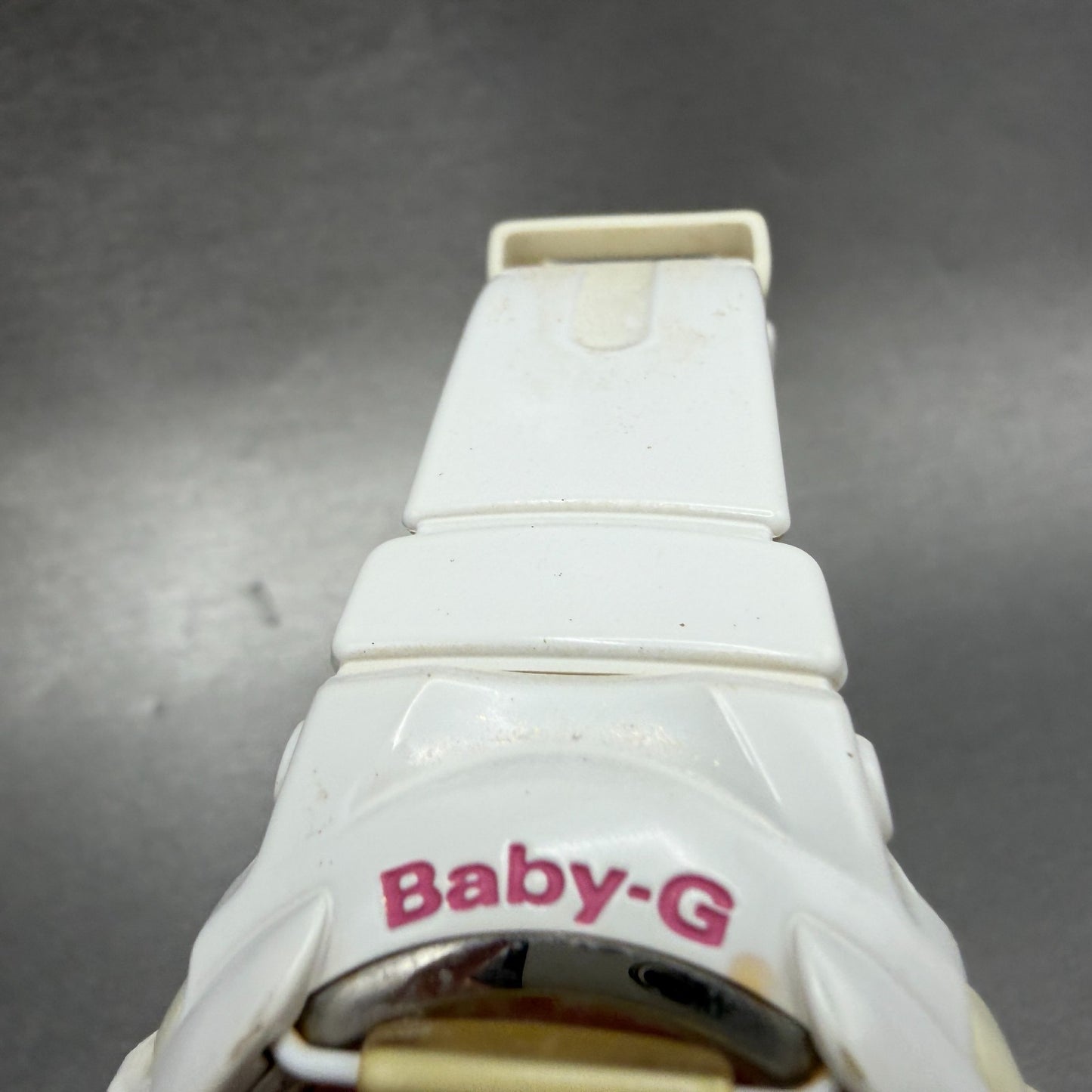Casio Baby-G Watch Women 43mm White Pink Digital Alarm Chrono BG-169R New Batt4