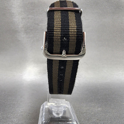 Timex Weekender Watch Men 38mm Cream Dial Silver Tone Indiglo New Battery7