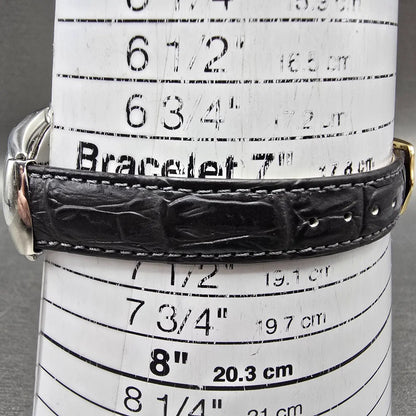 Gucci Horsebit Watch Women 30mm White Dial Steel 140.5 Round New Battery11