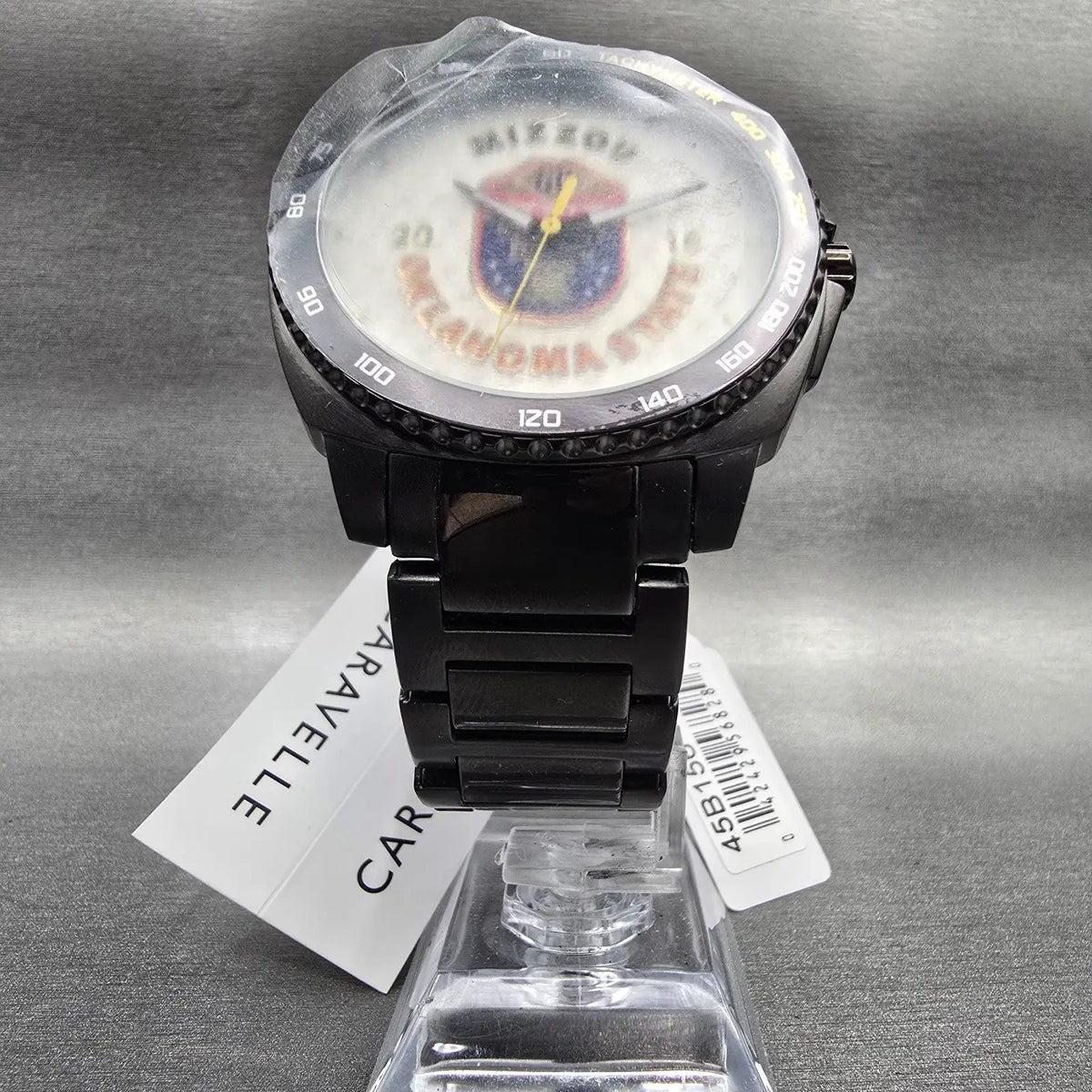 Bulova Caravelle 2018 Liberty Bowl Watch Men 45mm Black Tone 45B156 New Battery5