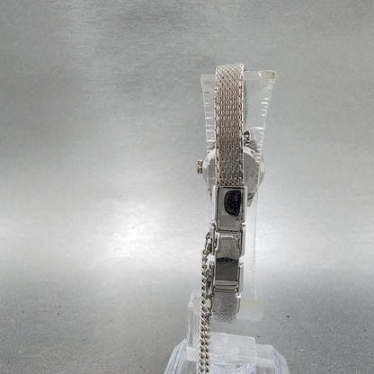 Seiko Special Watch Women 18mm Green Dial White Gold Plated Manual Wind Runs7
