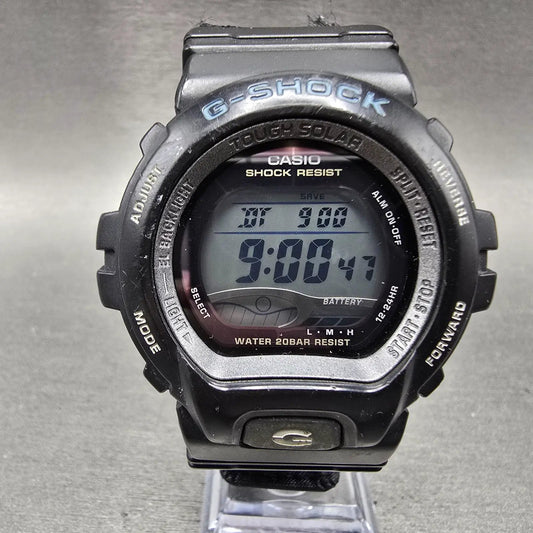 Casio G-Shock GL-7200 Watch Men 47mm Digital Black Tone Alarm Chronograph READ!!0