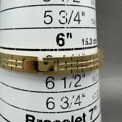 Citizen CQ Tank Watch Women 13mm Champagne Dial Gold Tone Octagon New Battery AB10