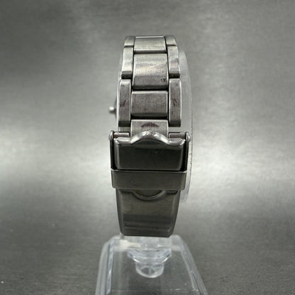 Movado Museum Watch Women 25mm Black Dial Steel Round 84.A1.0845 New Battery7
