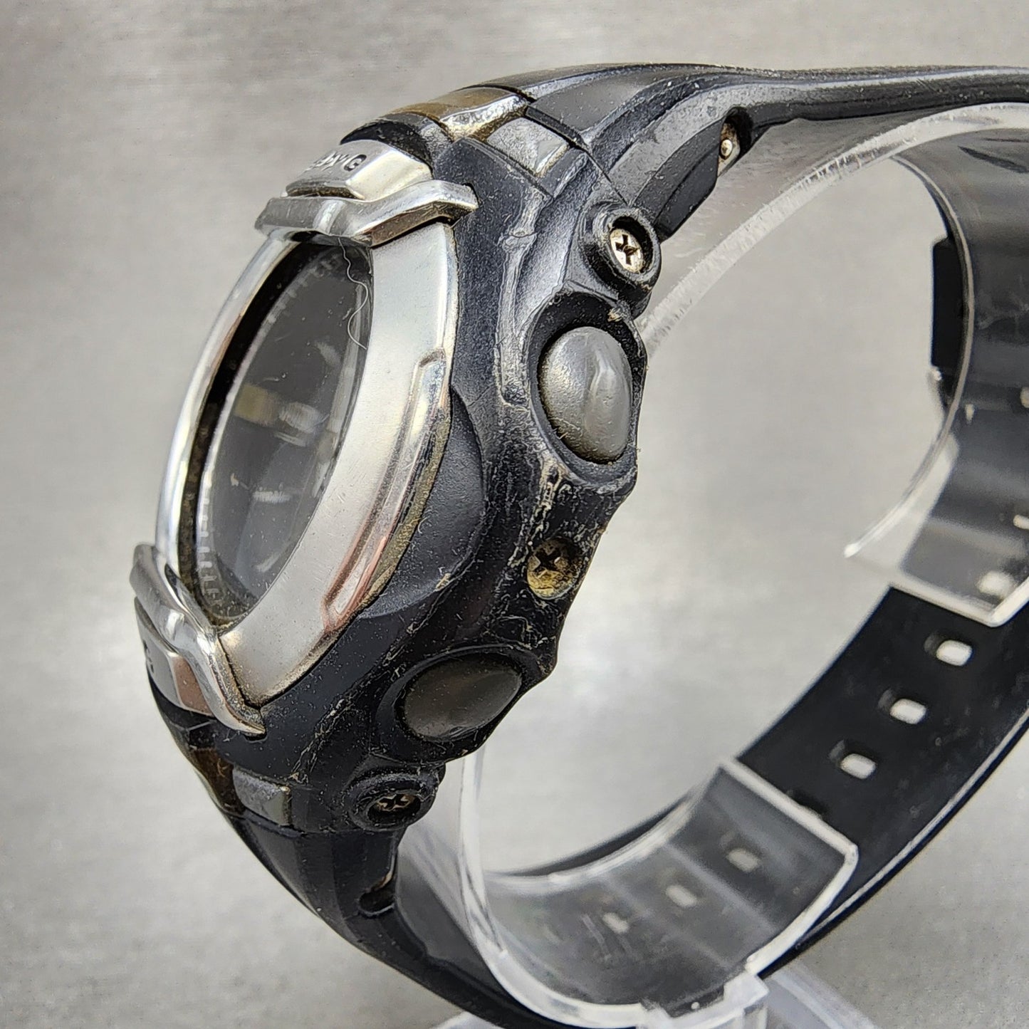 Casio BabyG BGT3001 Watch Women 41mm Black Tone Analog Digital Solar Works2