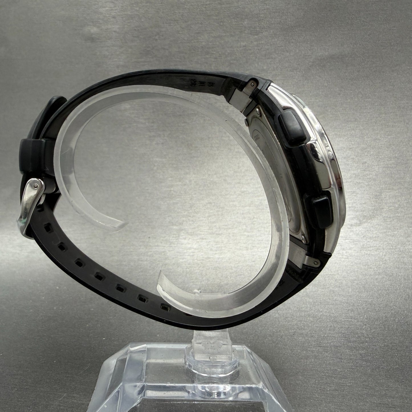 Casio Waveceptor WVQ-M410 Watch Men 43mm Black Dial Silver Tone Date Solar RunsG8