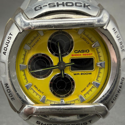 Casio G-Shock G-511 Watch Men 45mm Yellow Dial Steel Analog Digital PARTS2