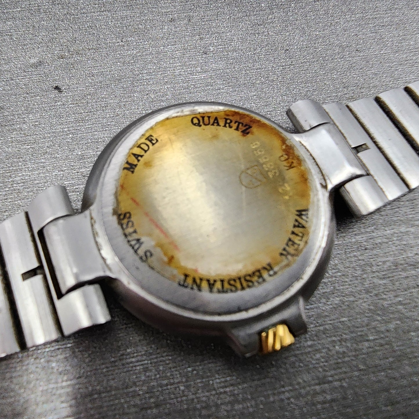 Dunhill Millennium Watch Women 26mm White Dial Two Tone Date READ!! New Battery9