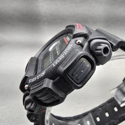 Casio G-Shock DW-9052 Watch Men 47mm Black Dial Black Chrono Alarm New Battery P2