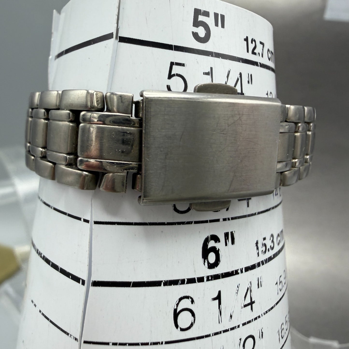 Seiko Spirit Watch Women 25mm Silver Dial Titanium Date 7N82-0380 New Battery10