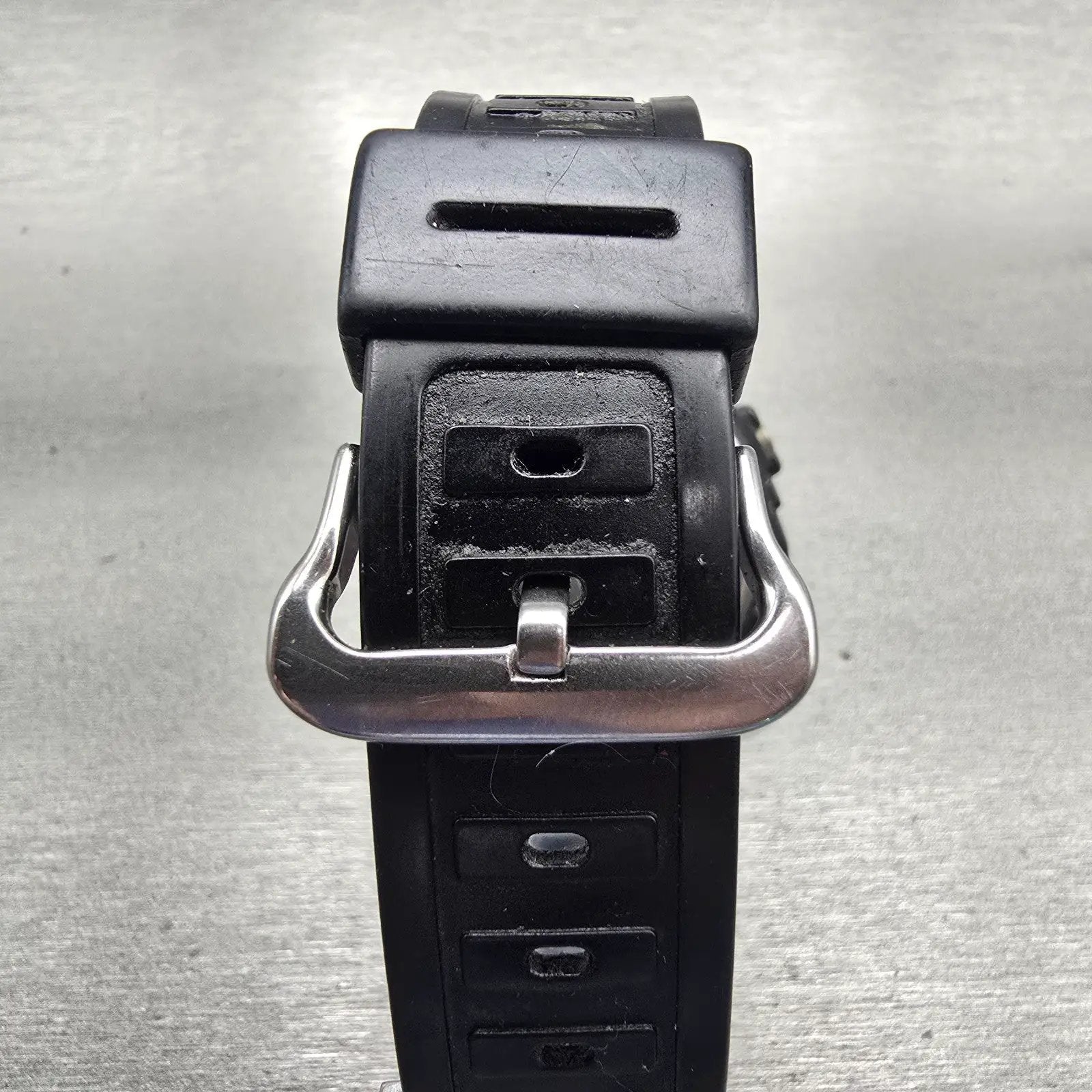 Casio DW-290 Digital Watch Men 46mm Black Dial Black Alarm Chrono New Battery7