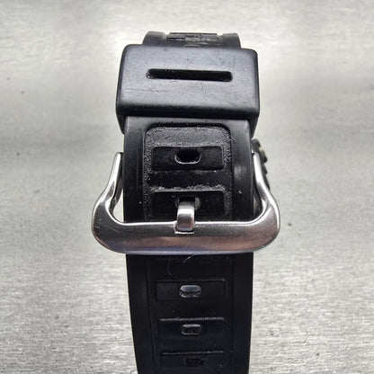Casio DW-290 Digital Watch Men 46mm Black Dial Black Alarm Chrono New Battery7