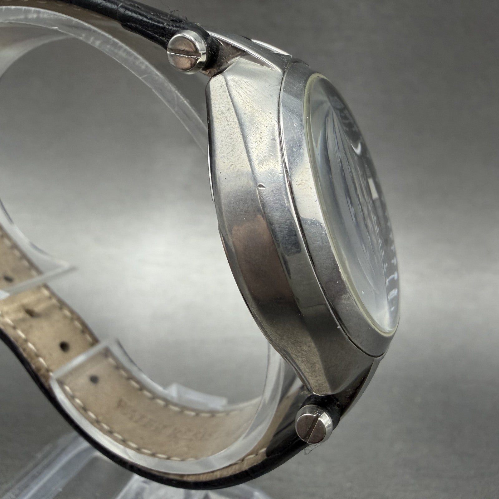 Michael Kors Chronograph Watch Women 36mm White Dial Steel Date MK5003 New Batt4