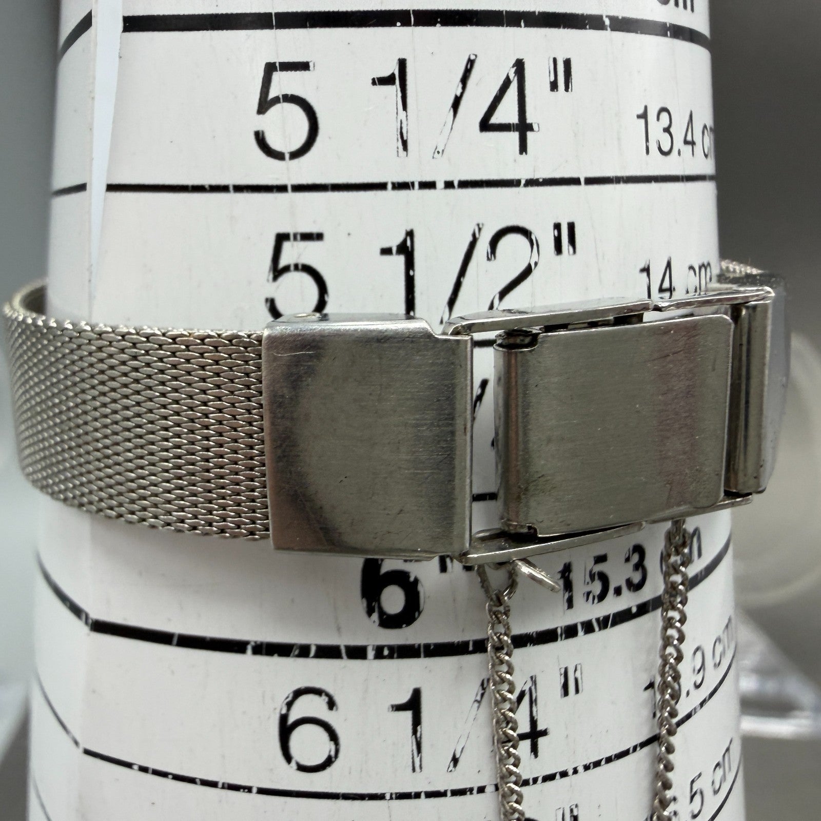 Seiko Watch Women 16mm Brown Dial Silver Tone Rectangle Manual Wind 11-3840 Runs10