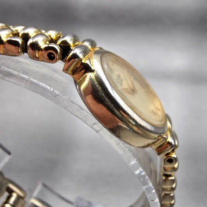 Citizen Watch Women 19mm Champagne Dial Gold Tone Round 5920-S72676 New Battery3