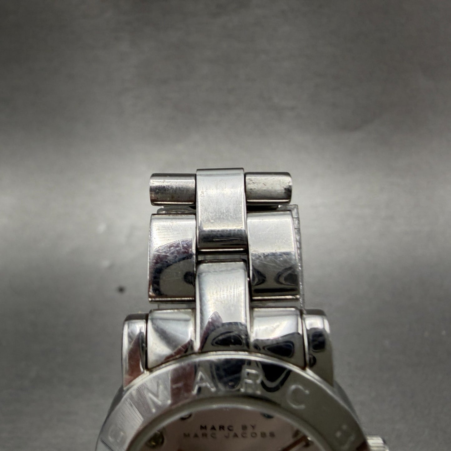 Marc By Marc Jacobs Watch Women 26mm Silver Dial Steel Round MBM3146 New Battery5