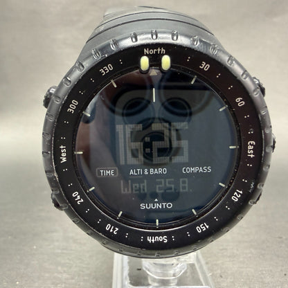 Suunto Core Watch Men 49mm Digital Black Alti Baro Compass Round New battery0