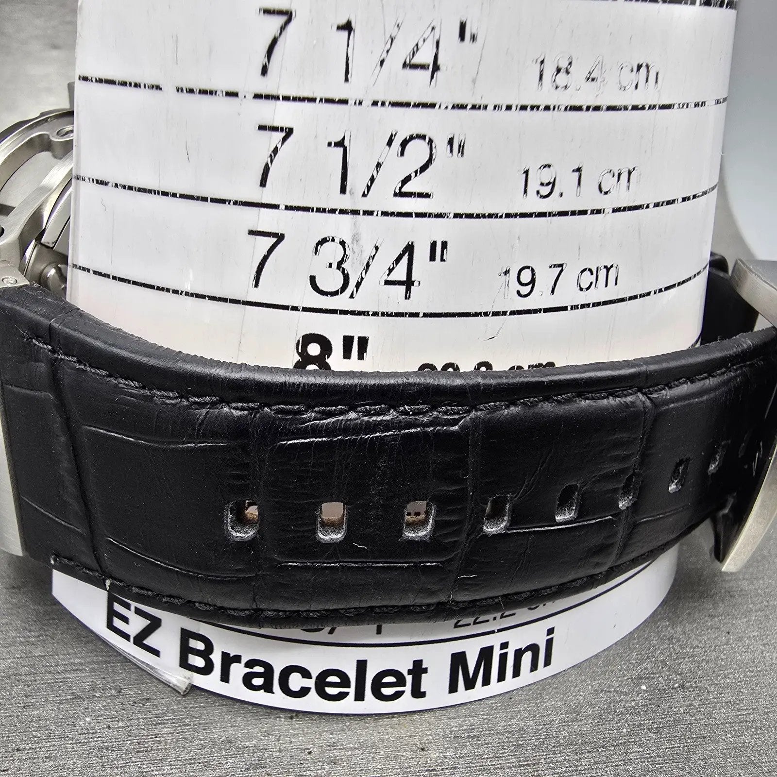 Invicta Reserve Watch Men 52mm Black Dial Silver Tone Daydate 10088 New Battery12
