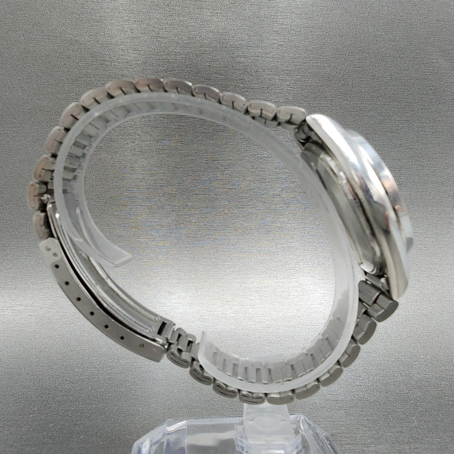 Seiko SQ Watch Men 35mm Gray Dial Steel Daydate Round 75468069 PARTS9