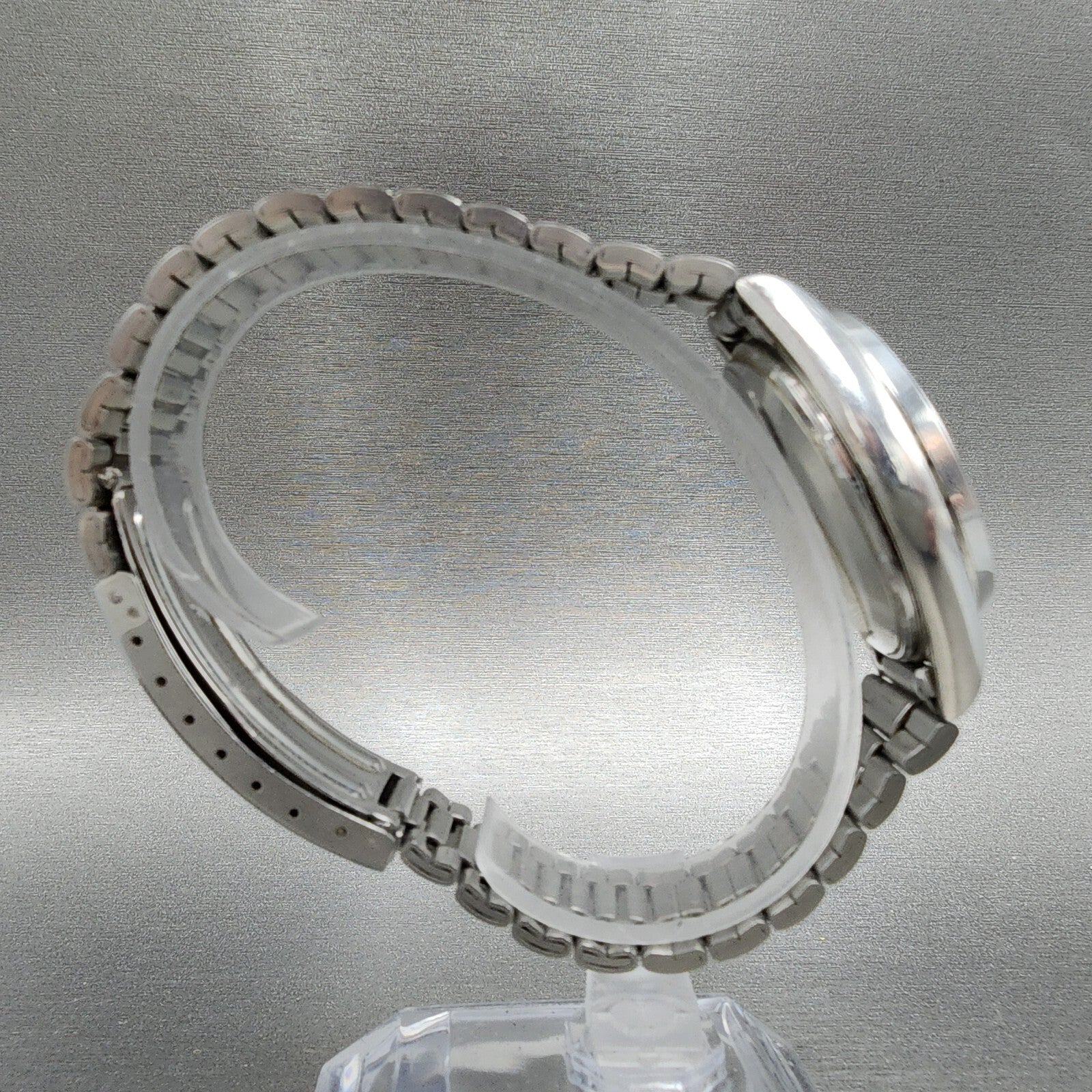 Seiko SQ Watch Men 35mm Gray Dial Steel Daydate Round 75468069 PARTS9