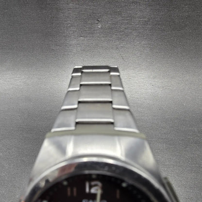 Casio Waveceptor Watch Men 41mm Black Dial Analog Digital Steel WVA-M480 Works4