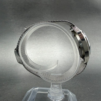 Technos Sky Lady Watch Women 24mm Black Dial Steel Date Automatic  Runs8