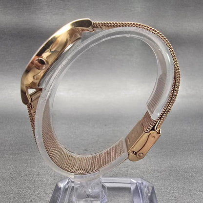 Skagen Anita Watch Women 30mm Silver Dial Rose Gold Round SKW2151 New Battery6
