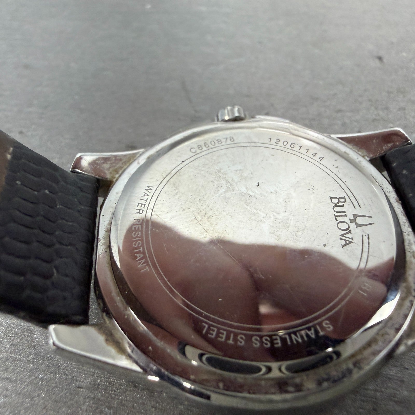 Bulova Watch Women 32mm MOP Dial Silver Tone Round Diamond 98P118 New Battery9