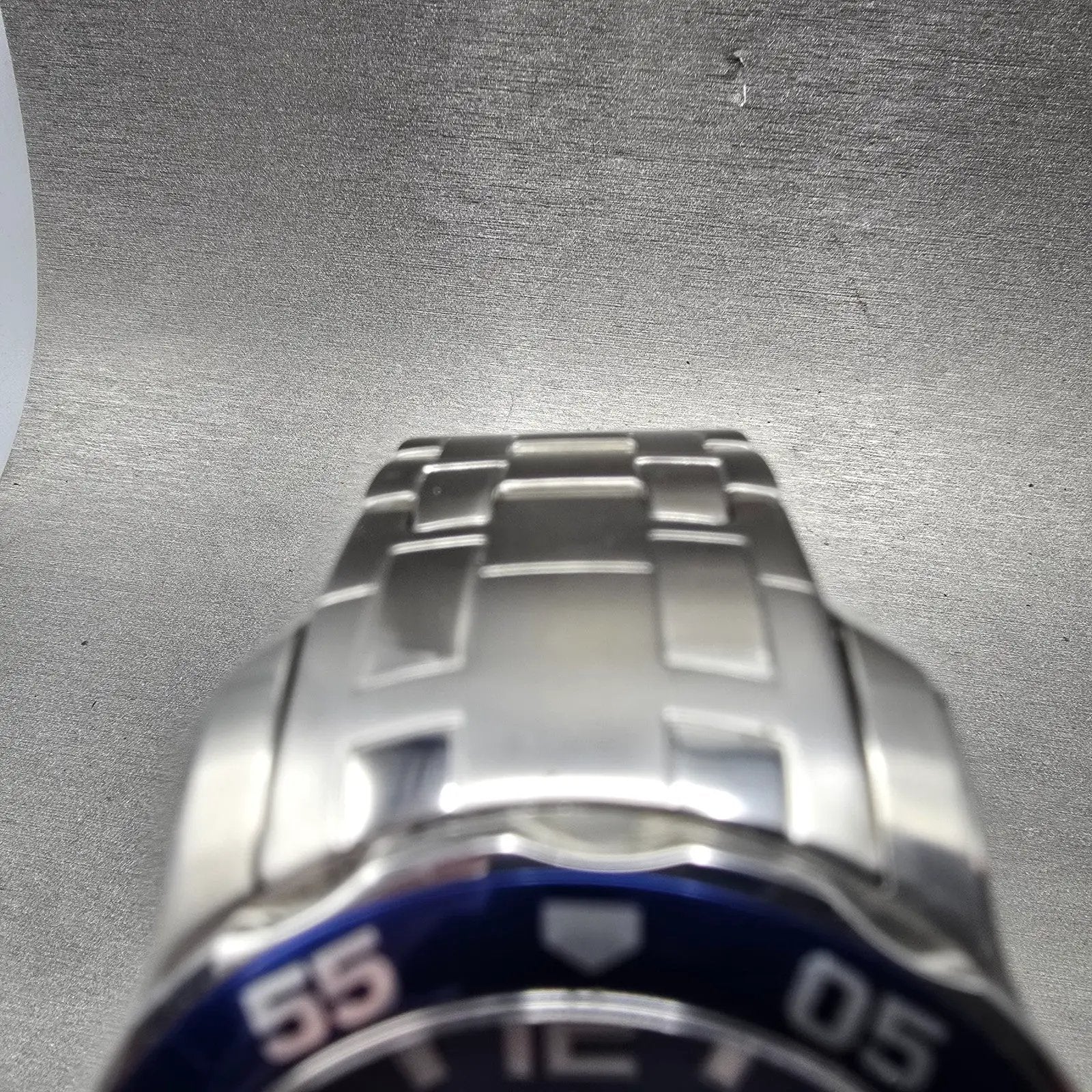 Invicta Pro Diver Watch Men 48mm Blue Dial Silver Tone Daydate 7496 New Battery5