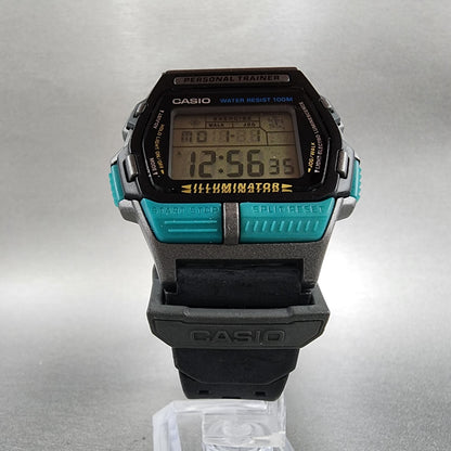 Casio Personal Trainer Watch Men 43mm Digital Alarm Chrono JC30 New Battery5