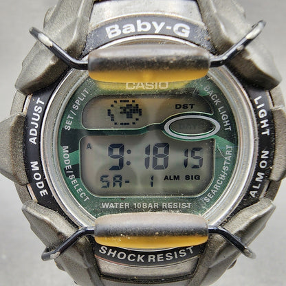 Casio BabyG Watch Women 43mm Digital Brown Alarm Chrono BGT1000 New Battery1