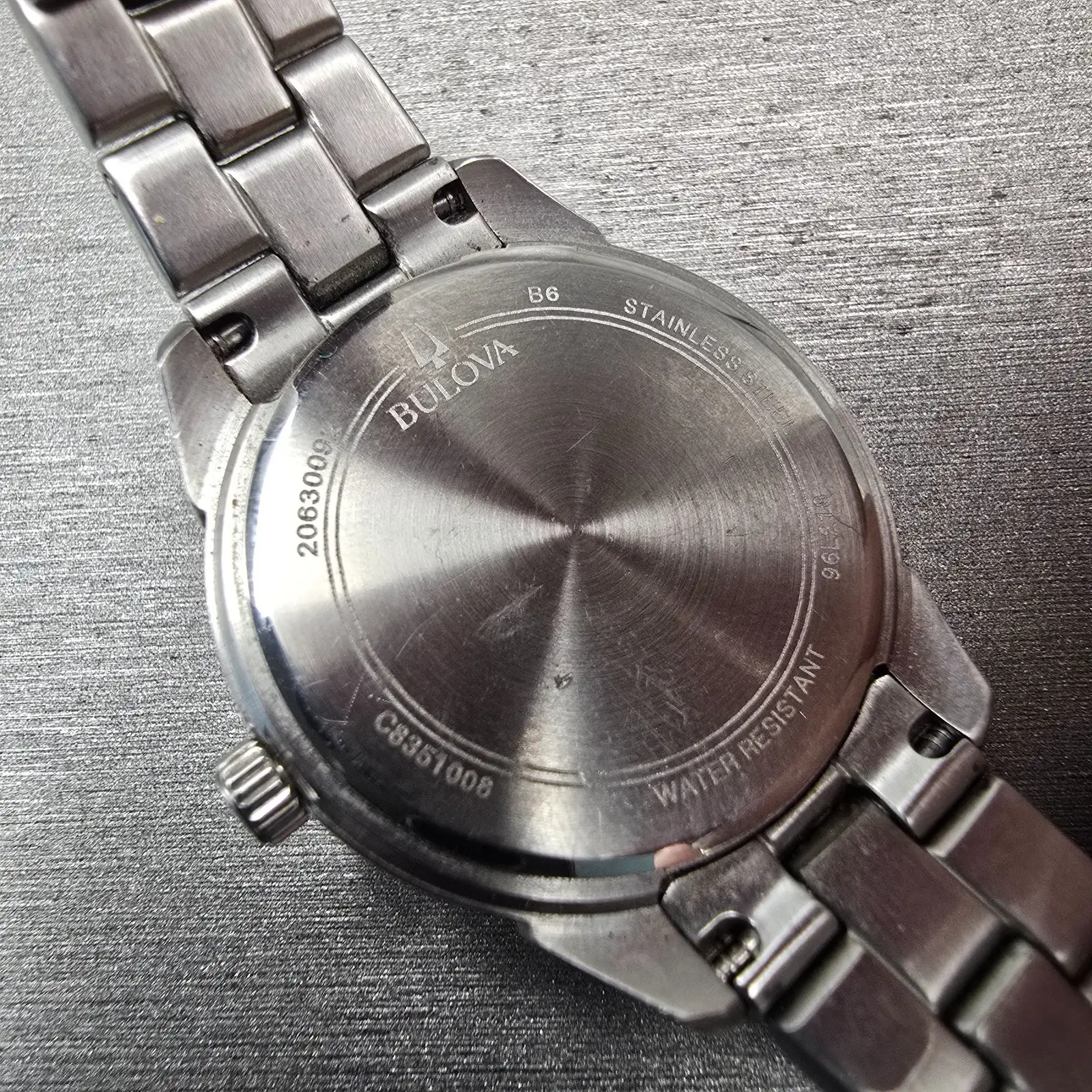 Bulova Watch Women 30mm MOP Dial Silver Tone Gemmed Round 96L218 New Battery10