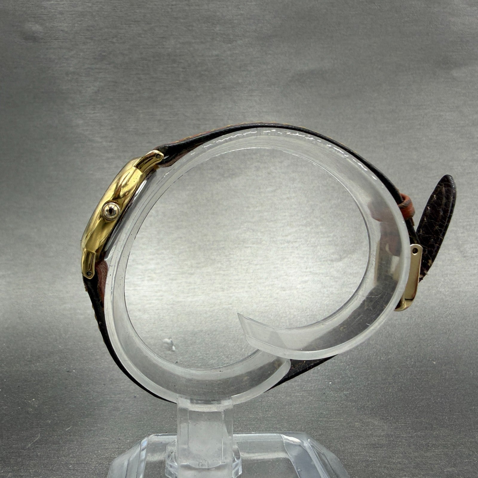 Seiko Avenue Watch Women 23mm Cream Dial Gold Tone Round 1F21-0G10 New Battery6