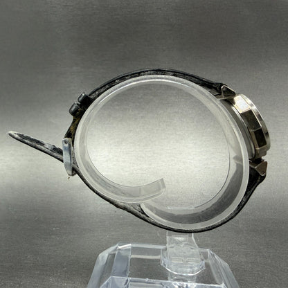 Orient Watch Women 24mm White Dial Silver Tone Round New Battery Vintage8