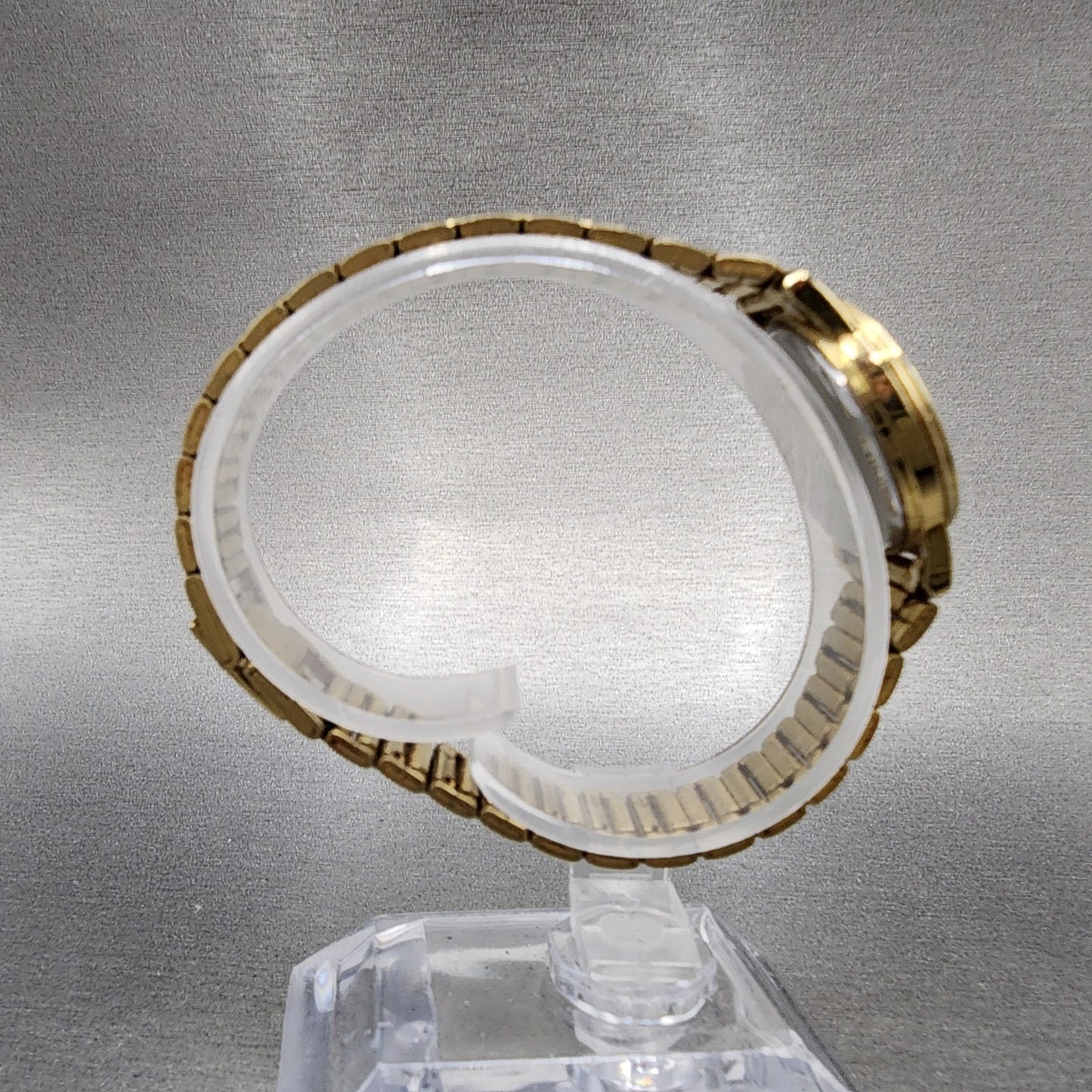Citizen Watch Women 24mm Cream Dial Gold Tone Date Round 1012K13131 New Battery9