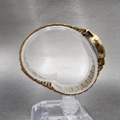 Citizen Watch Women 24mm Cream Dial Gold Tone Date Round 1012K13131 New Battery9
