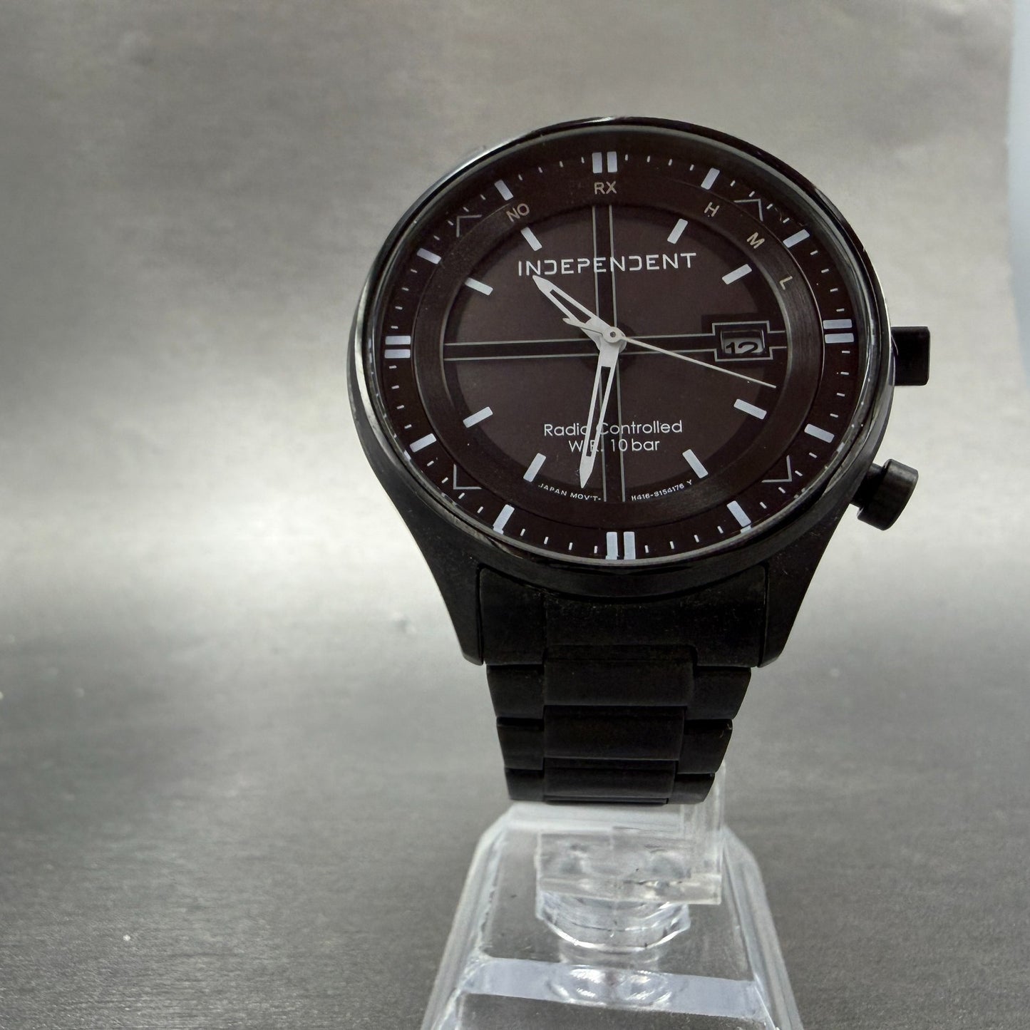 Citizen Independent Radio Controlled Watch Men 42mm Black Dial Black Tone Runs6
