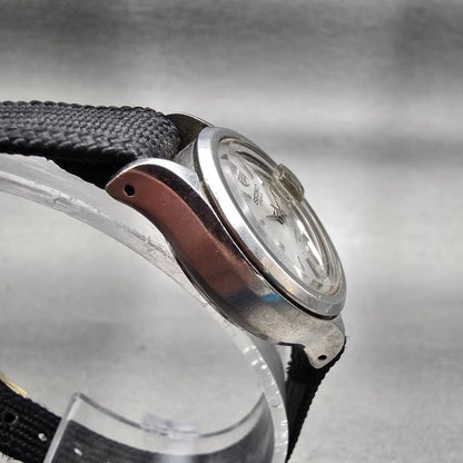 Seiko Chorus Watch Women 25mm Silver Dial Silver Tone Date 2118-0200 Manual Wind3